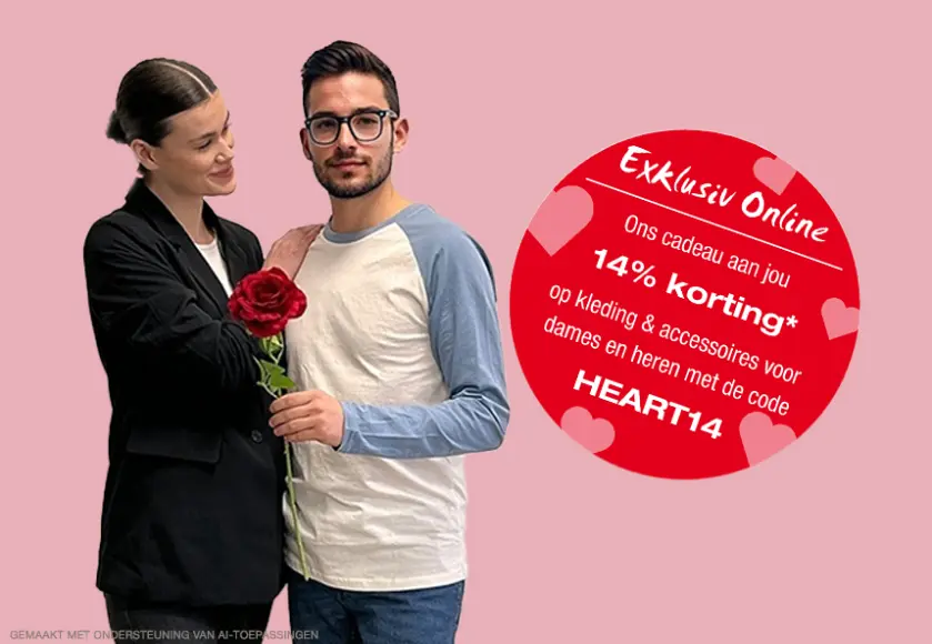 Ons Valentijnscadeau voor jou! 