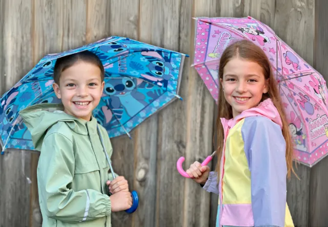 Vrolijk door de regen!